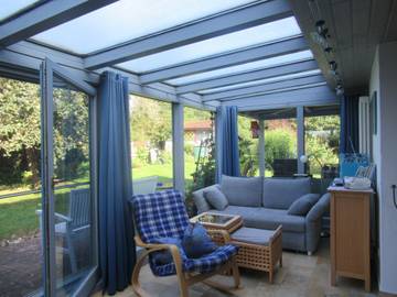 Ferienhaus für 4 Personen, mit Terrasse und Sauna sowie Garten, mit Haustier in Gunzenhausen