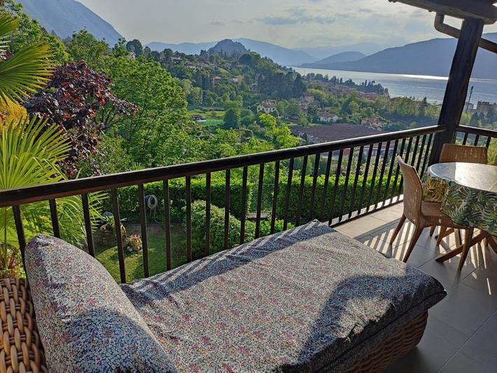 Ferienhaus für 2 Personen, mit Seeblick und Ausblick sowie Balkon am Lago Maggiore - 4