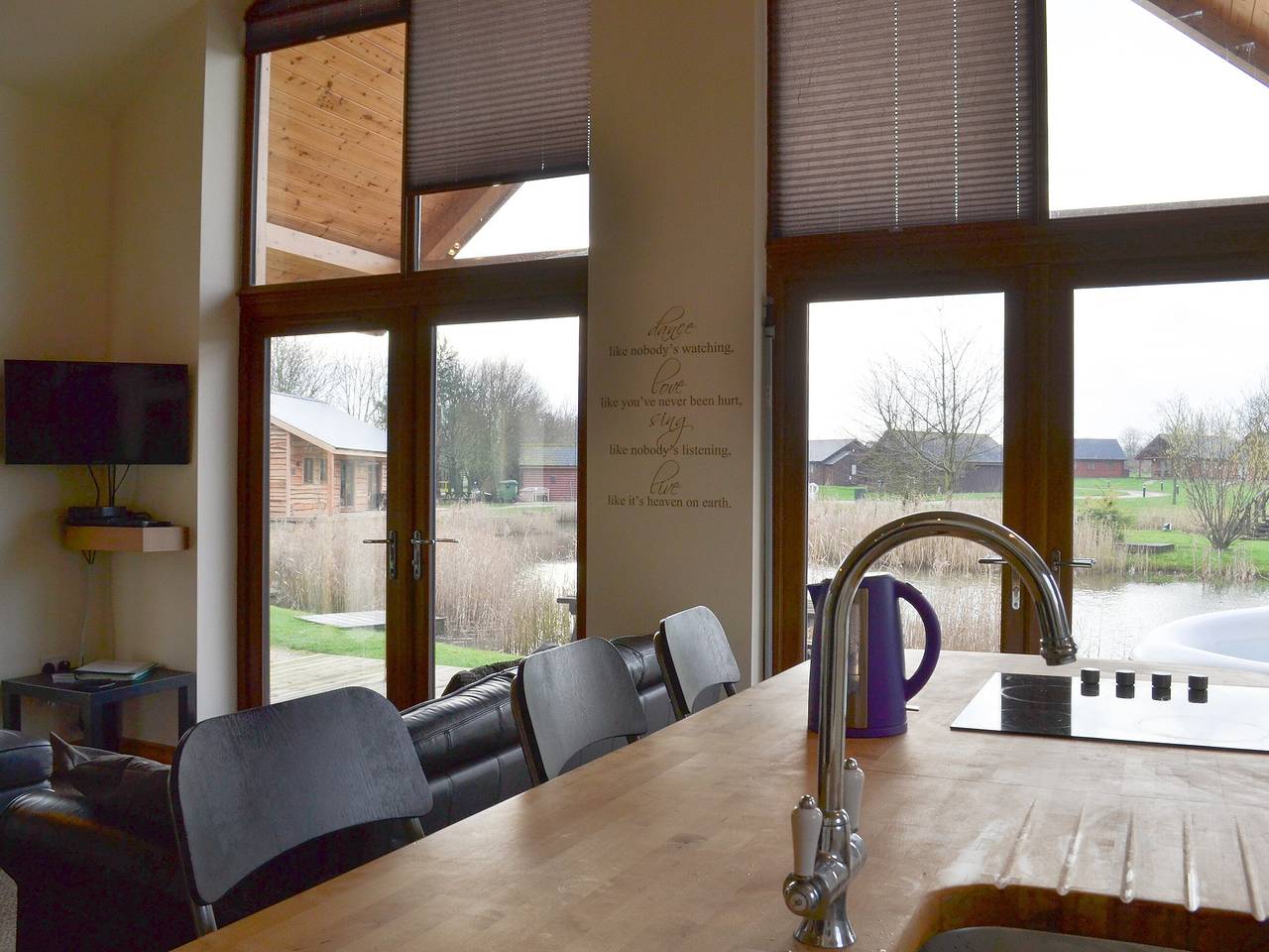 Campbell Lodge in Thorpe on the Hill, Lincolnshire