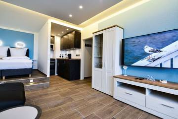 Ferienwohnung für 4 Personen, mit Sauna und Balkon/Terrasse in Sahlenburg