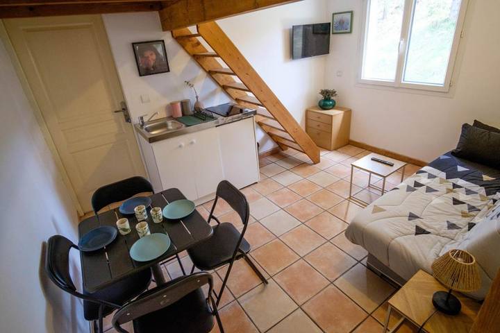 Appartement de vacances pour 4 personnes, avec Terrasse et Jardin