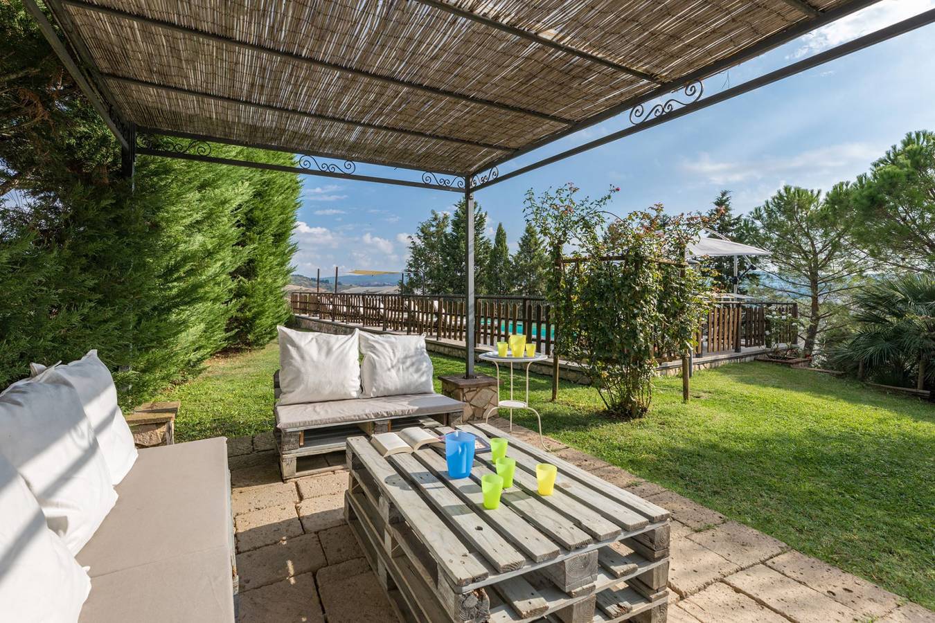 Bauernhaus für 10 Personen mit Garten in Asciano, Siena Provinz