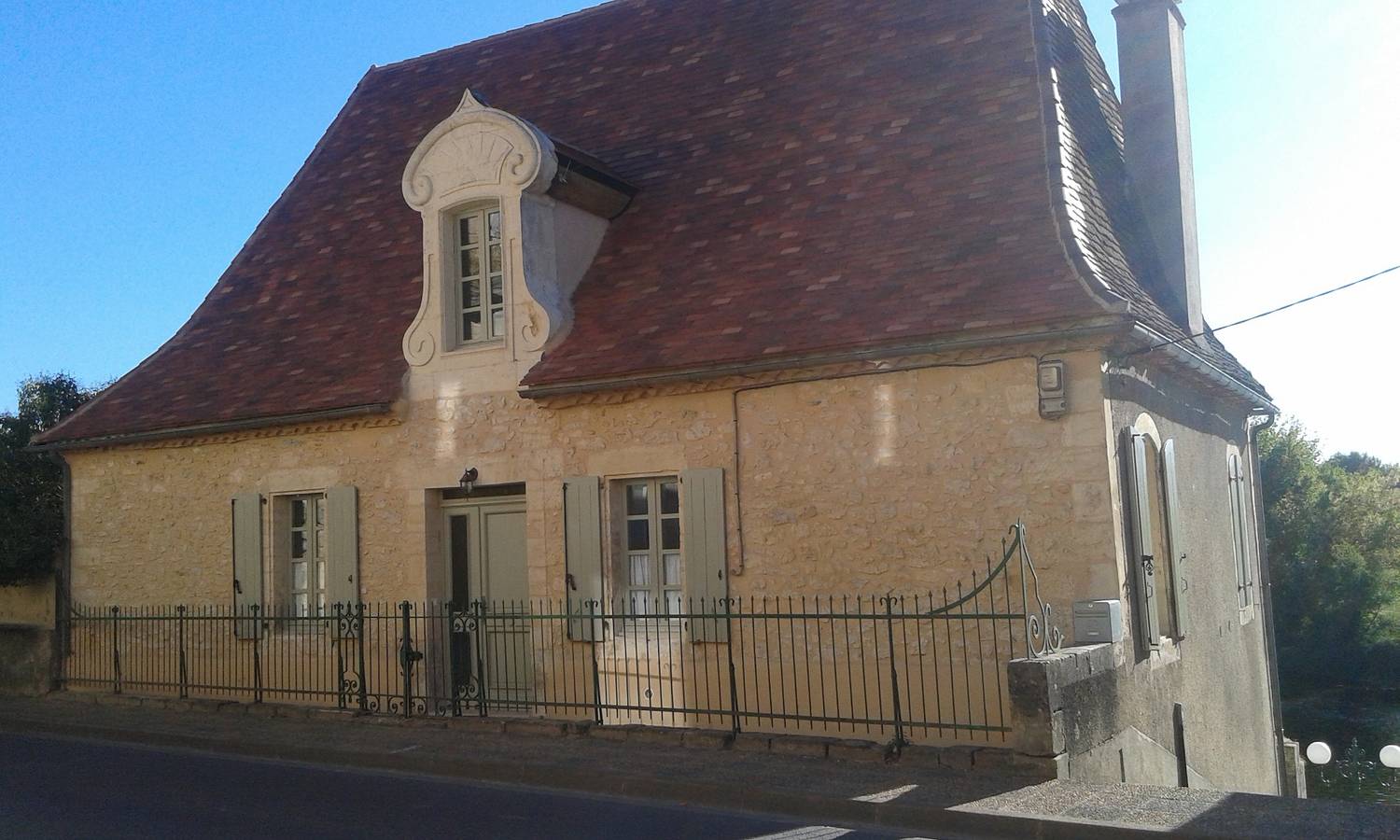 Vézère Vue in Le Bugue, Périgord Noir