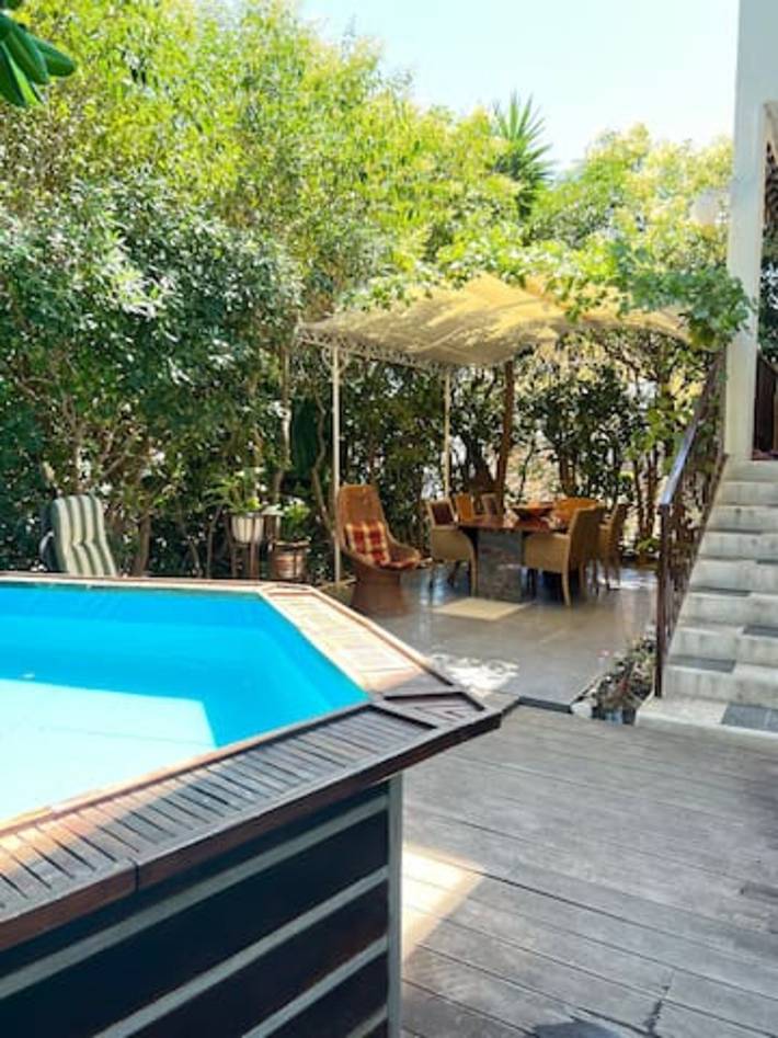 Location de vacances pour 4 personnes, avec jardin et balcon, animaux acceptés à la La Ciotat