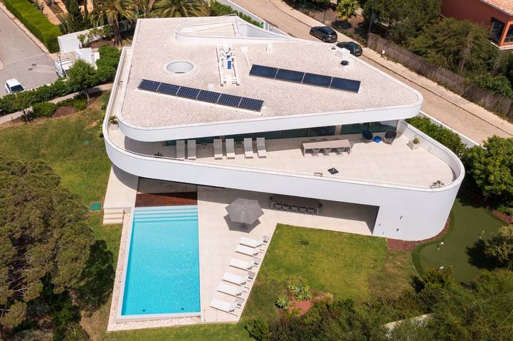 Villa für 12 Personen, mit Garten und Meerblick in Faro - 2