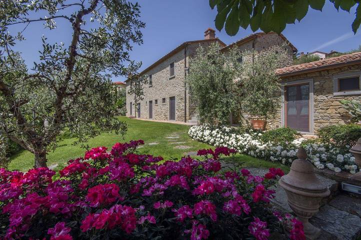 Agriturismo voor 13 personen, met terras en tuin in Cortona