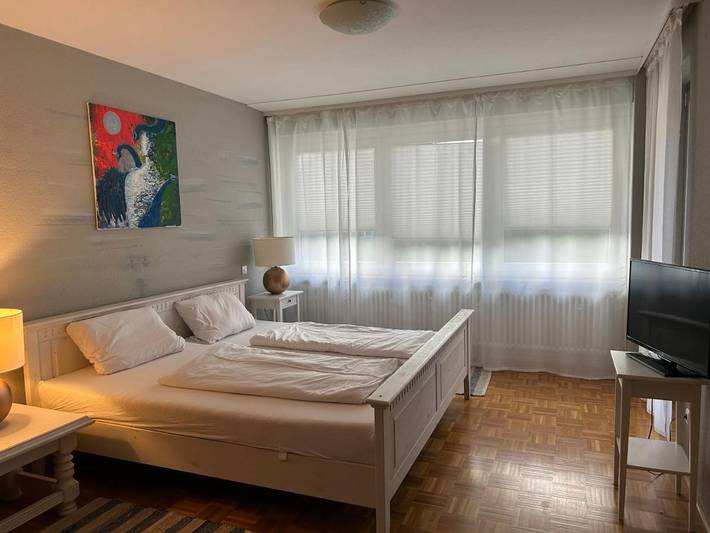 Hotel, mit Ausblick in Frankfurter Buchmesse - 3