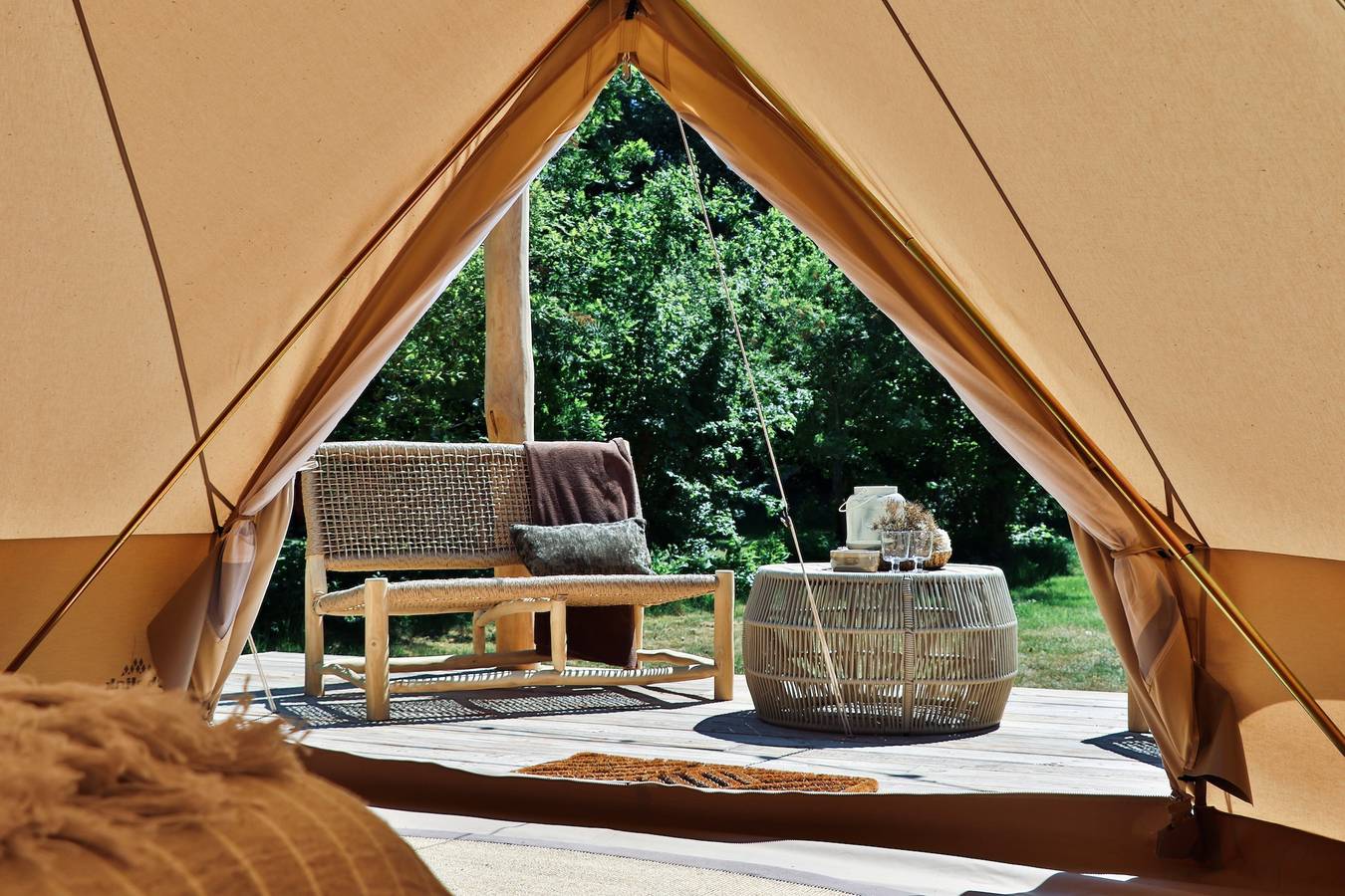 Thuysgrond — Bell tent | 2 personen in Bergeijk, Noord-Brabant