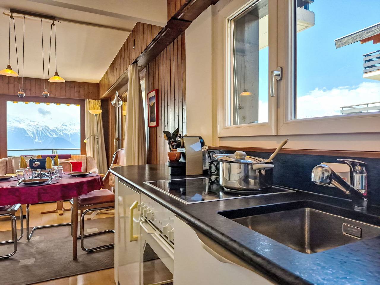 Ganze Wohnung, App. 20A Ramuge in Veysonnaz, Walliser Alpen