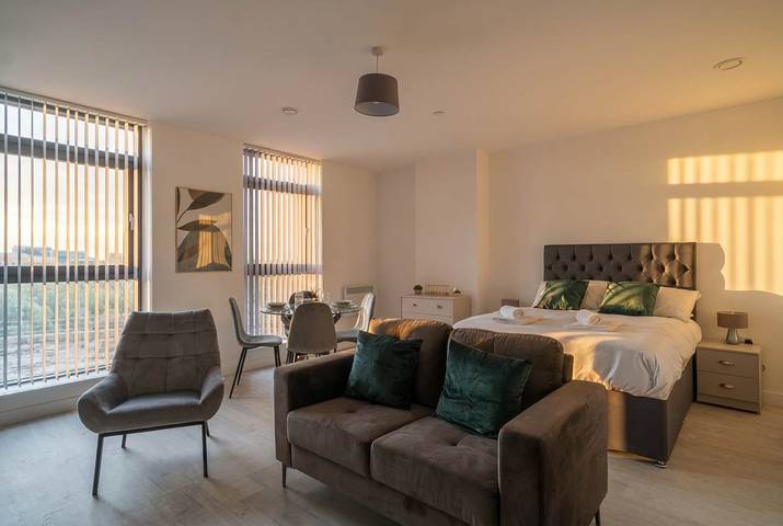 Apartment for 2 people, child-friendly in Salford