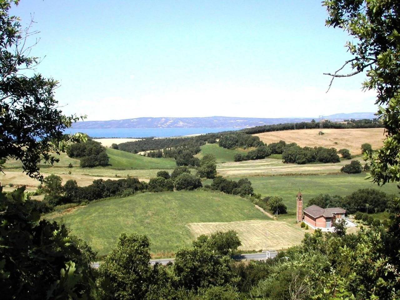 Villa auf dem Seehügel in Bagnoregio, Provincia di Viterbo