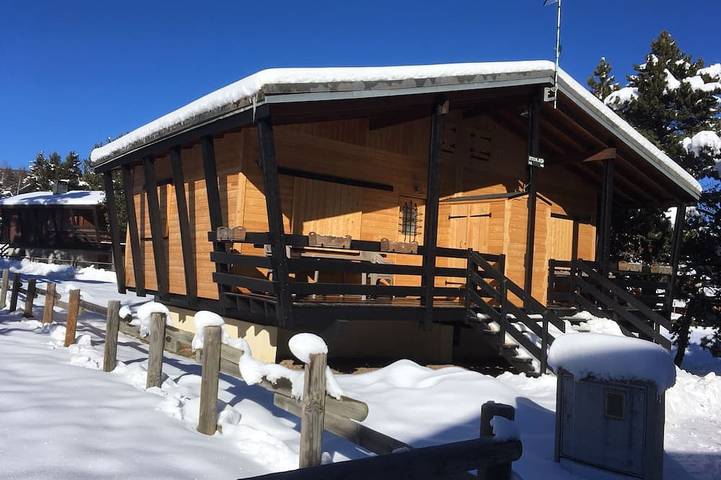 Chalet pour 6 personnes, avec jardin et terrasse à Bolquère