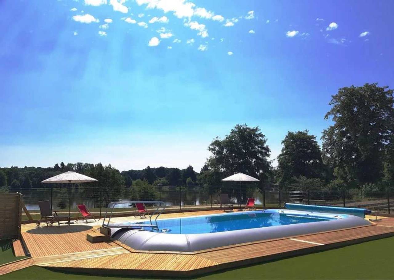 Cabane 3 étoiles - Piscine  - ccbaica in Loudéac, Côtes-d'Armor