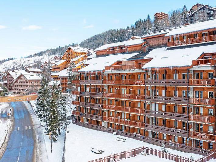 Location de vacances pour 4 personnes, avec balcon et sauna dans Méribel
