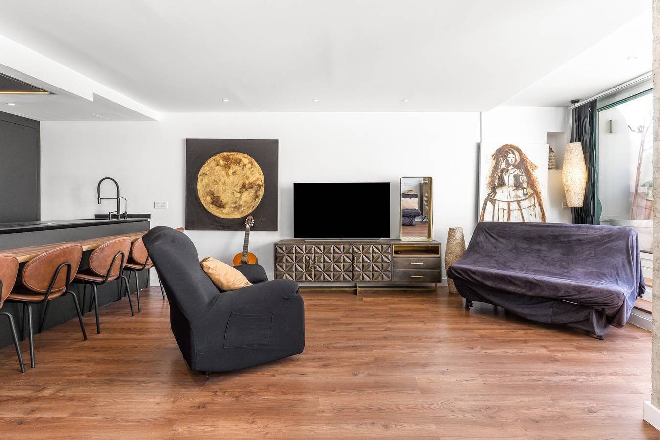 Geheel appartement, Appartement 'Duplex Paradijs aan Zee' met Zeezicht, Wi-Fi en Airconditioning in Torremuelle, Benalmádena