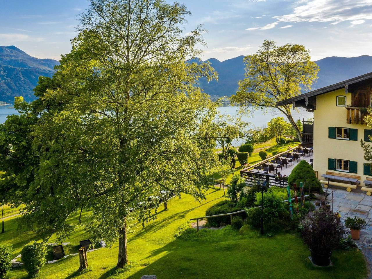 Der Westerhof - Hotel in Tegernsee - Doppelzimmer Budget Berghaus (nur als Ez buchbar) in Bayerische Alpen