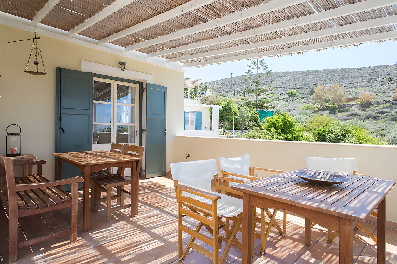 Ferienhaus 'Sophia' mit Meerblick, Wlan und Klimaanlage in Poseidonia, Syros