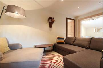 Gîte pour 4 personnes, avec balcon et vue dans Les Bossons