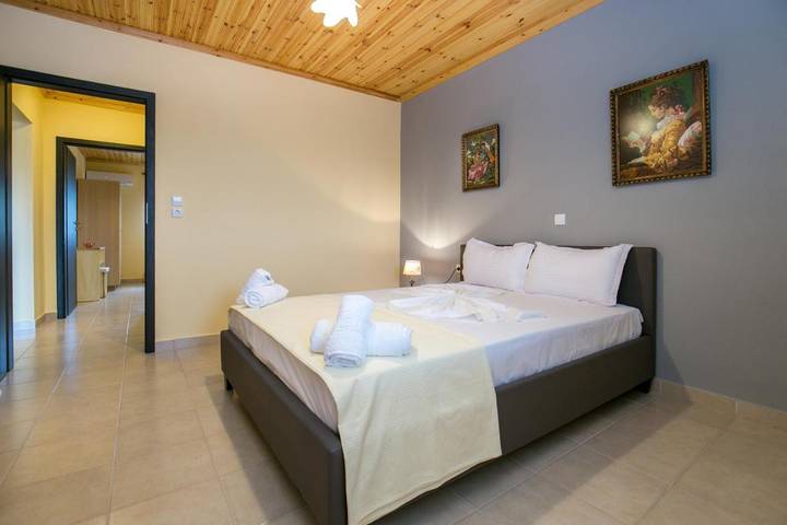 Ferienwohnung für 6 Personen, mit Ausblick und Garten