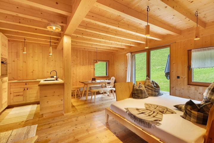 Chalet für 4 Personen, mit Sauna und Garten in Trentino-Südtirol