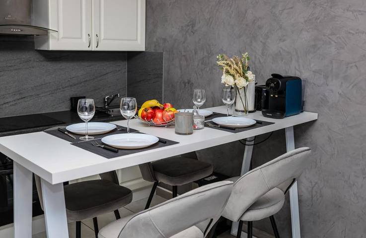 Gîte pour 4 personnes, avec balcon et vue, adapté aux familles dans Cité Internationale