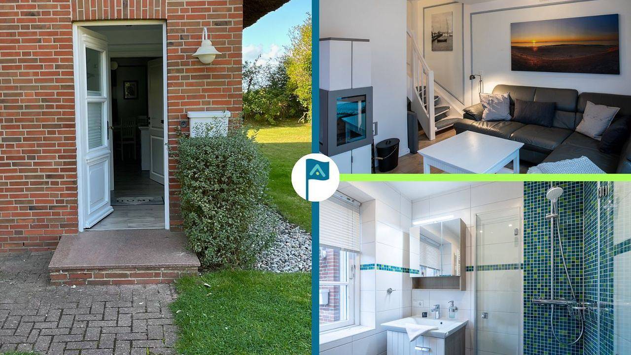 Ganze Ferienwohnung, Ferienwohnung für 4 Personen (62 m²) in Nieblum in Goting, Föhr