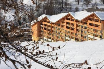 Gîte pour 8 personnes, avec balcon et sauna à Allos