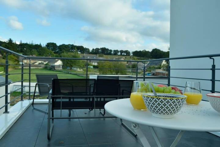 Appartement de vacances pour 2 personnes, avec vue et terrasse
