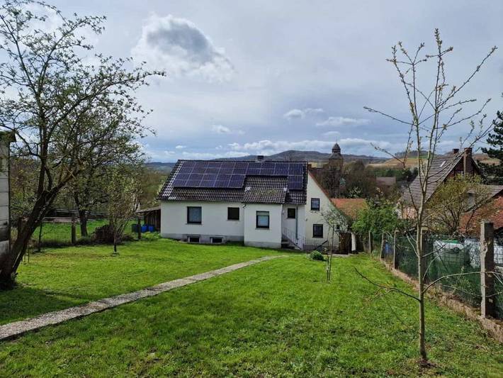 Ferienhaus für 5 Personen, mit Balkon und Terrasse sowie Garten in Herleshausen