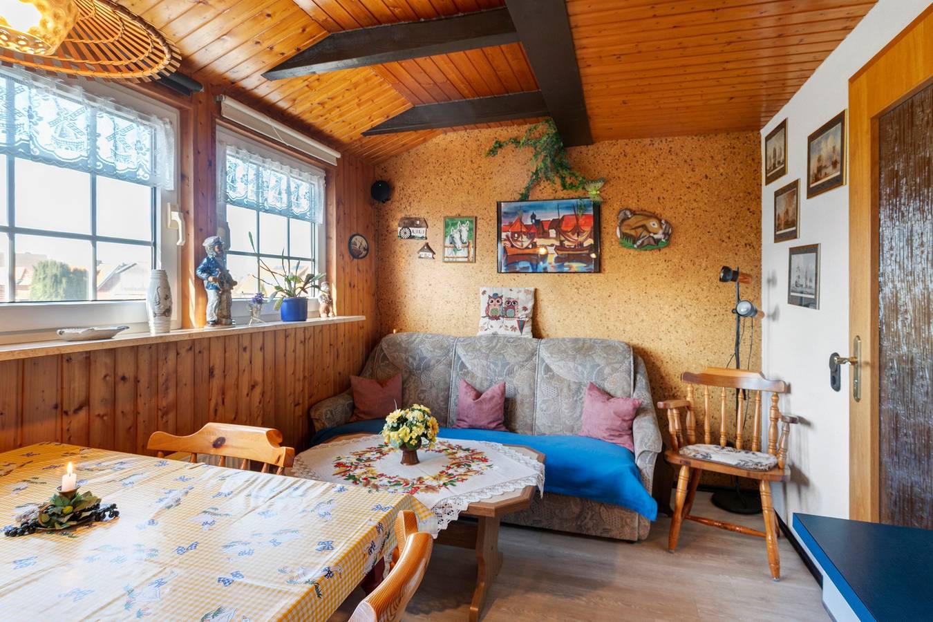 Ganze Wohnung, Ferienwohnung 2, 50 qm, 2 schlafzimmer, überdachte terrasse, max. 3 personen in Hooksiel, Wangerland