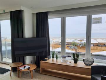 Ferienwohnung für 2 Personen, mit Ausblick und Balkon sowie Meerblick in Koksijde
