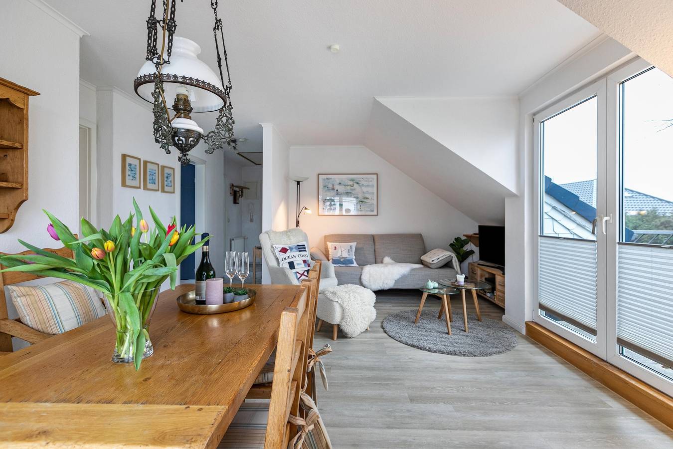 Appartement 'Ferienwohnung Luv Und Lee' met Uitzicht op Zee, Balkon en Wi-Fi, foto 8
