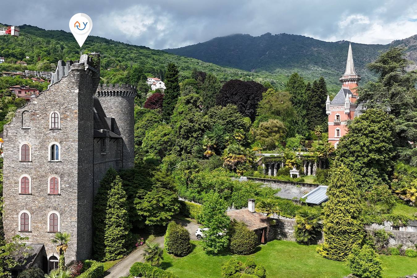 Ganze Wohnung, Albert Castle Apt in Baveno, Comune di Baveno