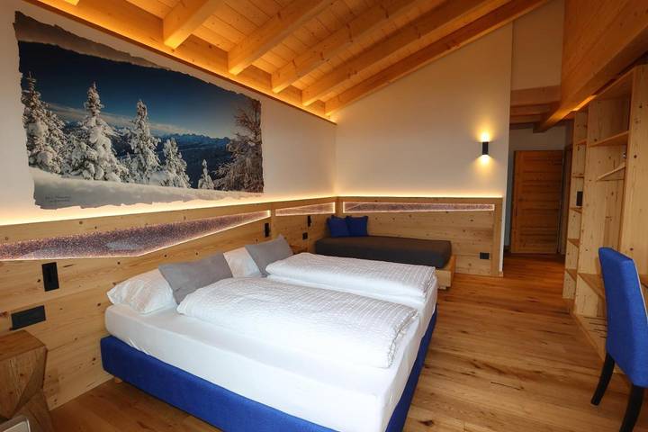 B&b per 2 persone, con Terrazza e Giardino nonché Panorama a Ziano di Fiemme