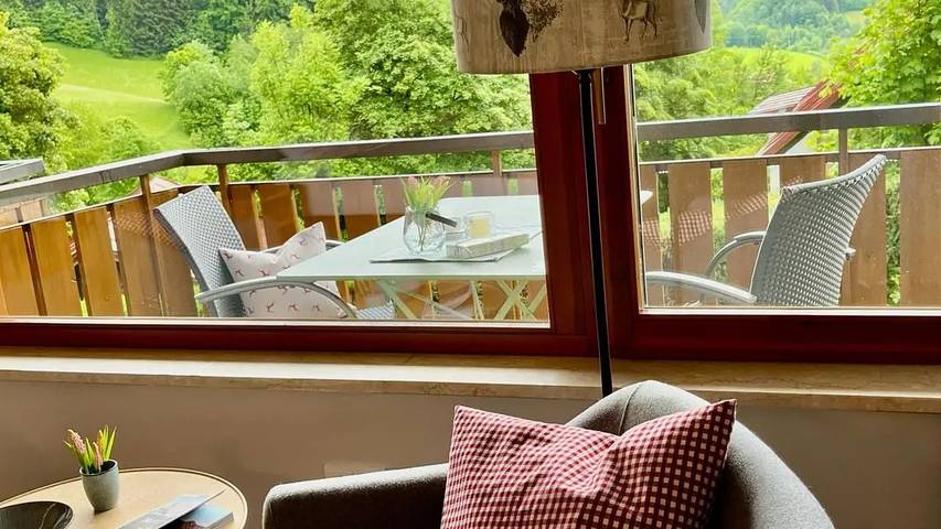 Hütte für 2 Personen, mit Balkon in Oberstaufen - 4