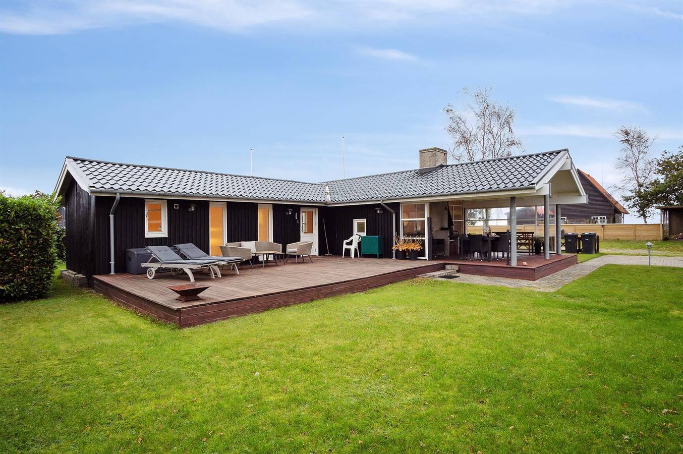 Feriehus for 4 personer med terrasse in Høll, Børkop 