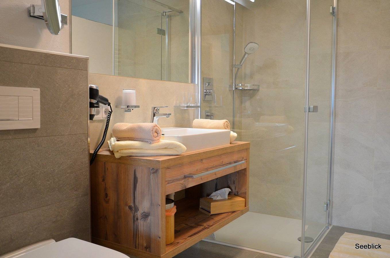 Geheel vakantieappartement, Appartement, douche, Wc, tijnkant in Walchsee, Kaisergebirge