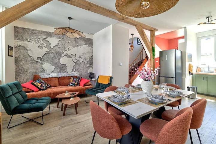 Casa de vacaciones para 10 personas, con terraza - 1