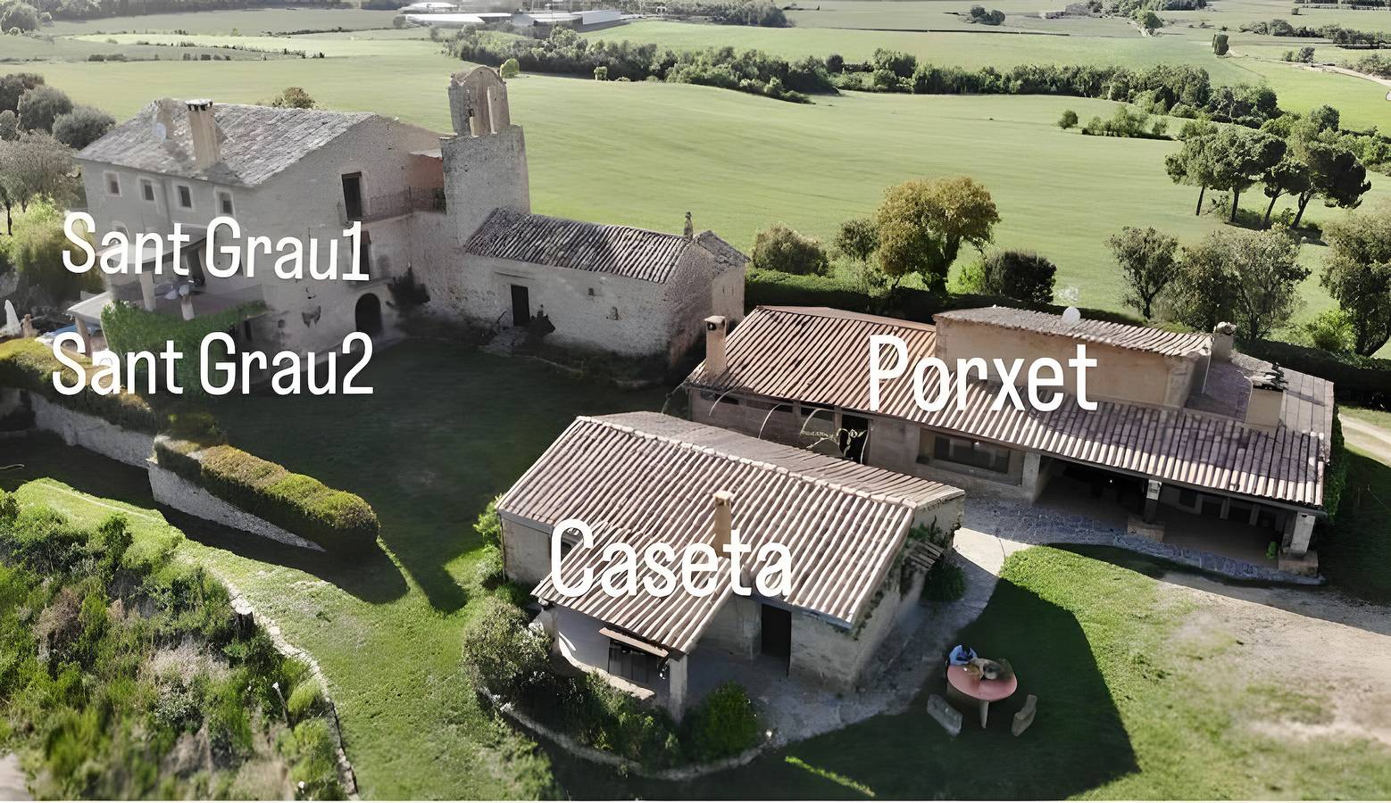 Casa rural 'La Caseta De Sant Grau' con vistas a la montaña, piscina compartida y Wi-Fi in Nave, Provincia de Lleida