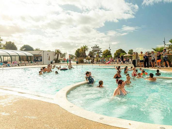 Camping la Vallée - Mobilheim 4 personen - Mobilheim | Comfort | 2 Zi. | 4 Pers. | Einfache Terrasse | Clim. in Houlgate, Lisieux und Umgebung