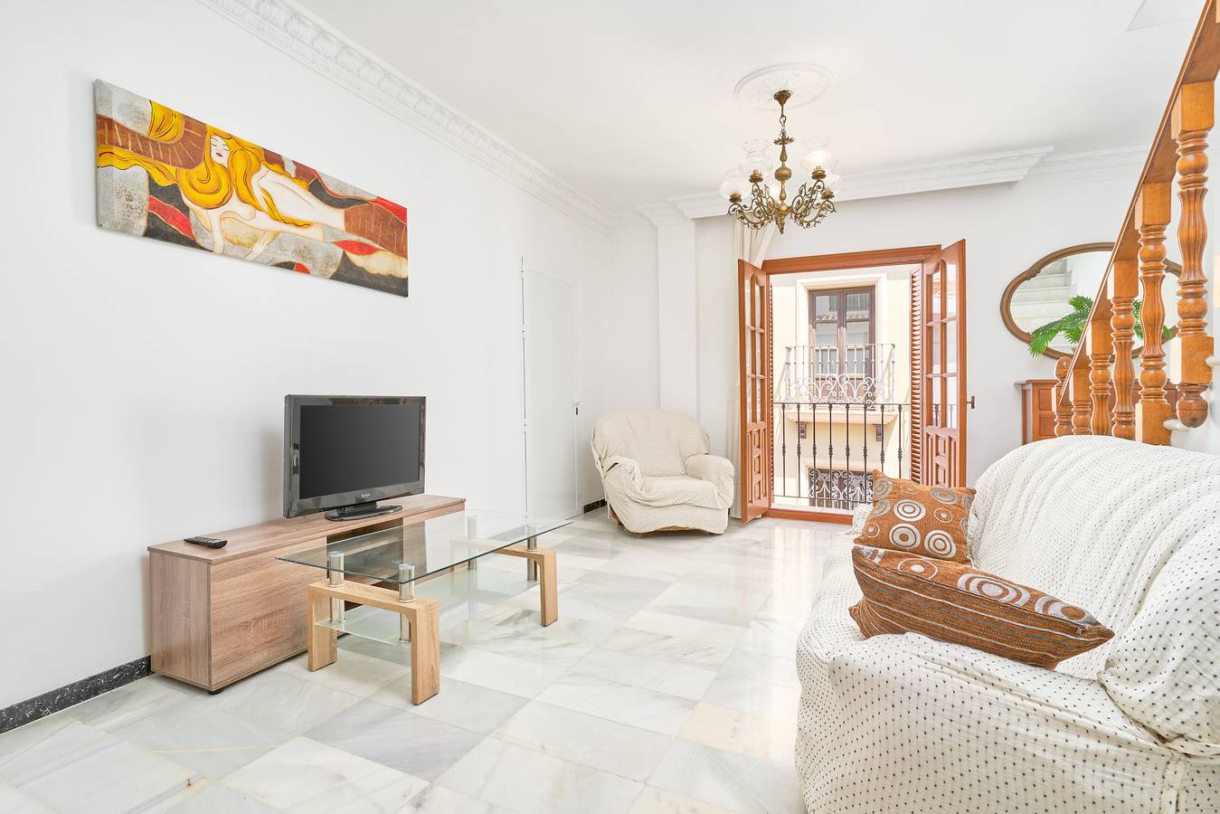 Entire apartment, Apartment 'Animas' with Sea View, Wi-Fi and Air Conditioning in Nerja Centre, Nerja
