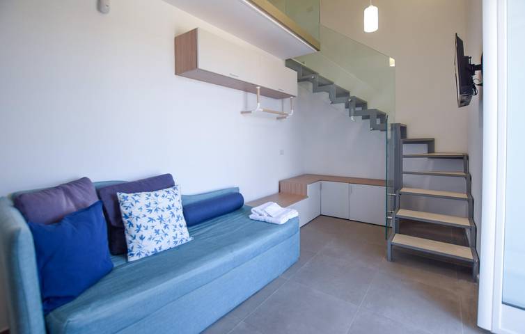 Appartement avec vue sur la mer, parking, climatisation et WiFi, à 700 m de la plage in Spiaggia Pozzillo San Marco (Castellabate), Castellabate