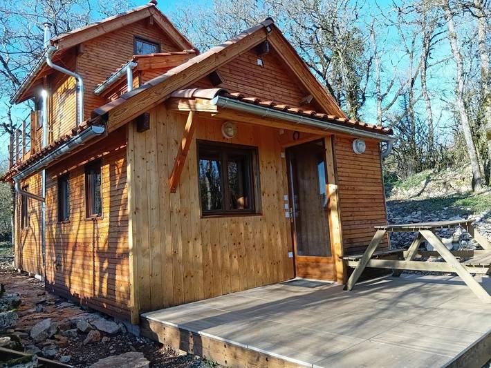 Chalet pour 6 personnes, avec vue et balcon