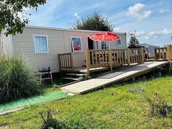Camping Le Clairmarais - Mobilheim 4 personen - Pmr Confort Plus 2 Zimmer - Zwischen 30 und 35 m² -5ans 4 pers. in Clairmarais, Saint-Omer und Umgebung