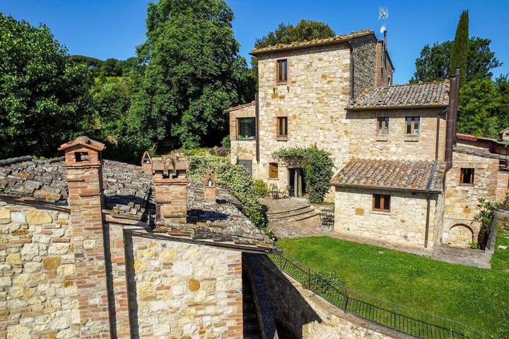 Location de vacances pour 14 personnes, avec jacuzzi et jardin, animaux acceptés à Montepulciano - 3