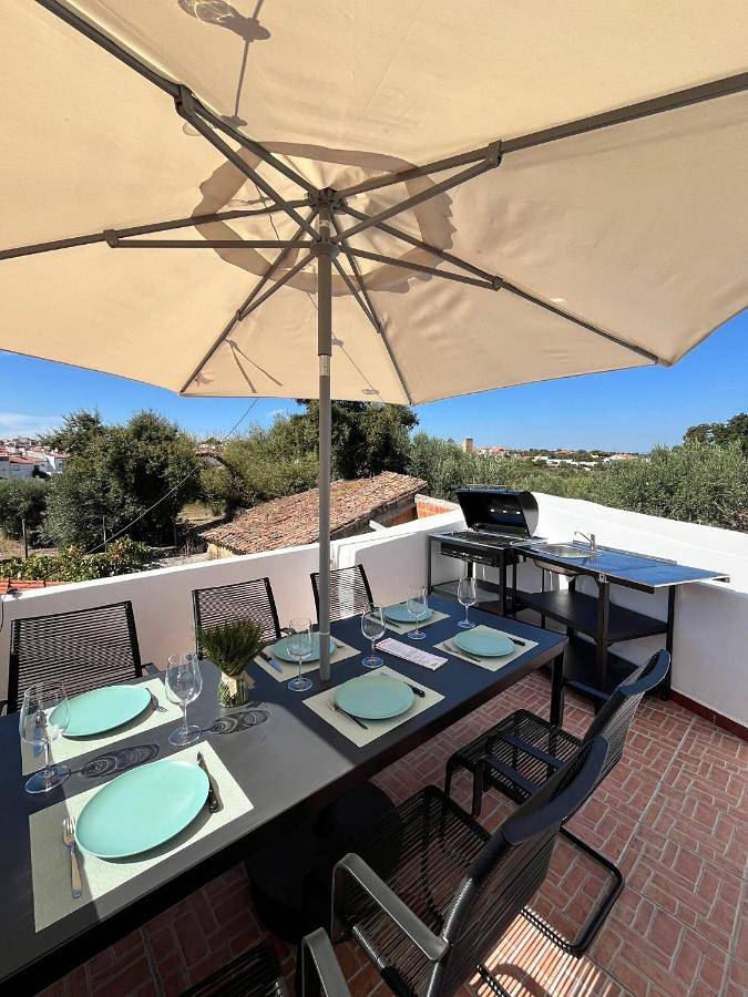 Location de vacances pour 6 personnes, avec Terrasse et Vue dans Nisa