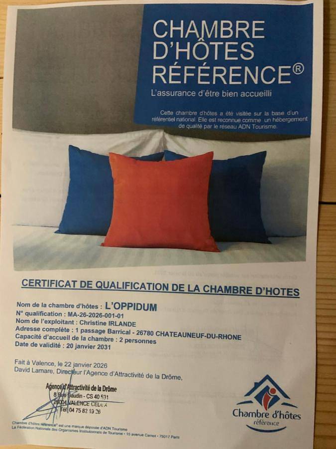 Location de vacances pour 2 personnes, avec jardin ainsi que piscine et vue à Châteauneuf-du-Rhône - 3