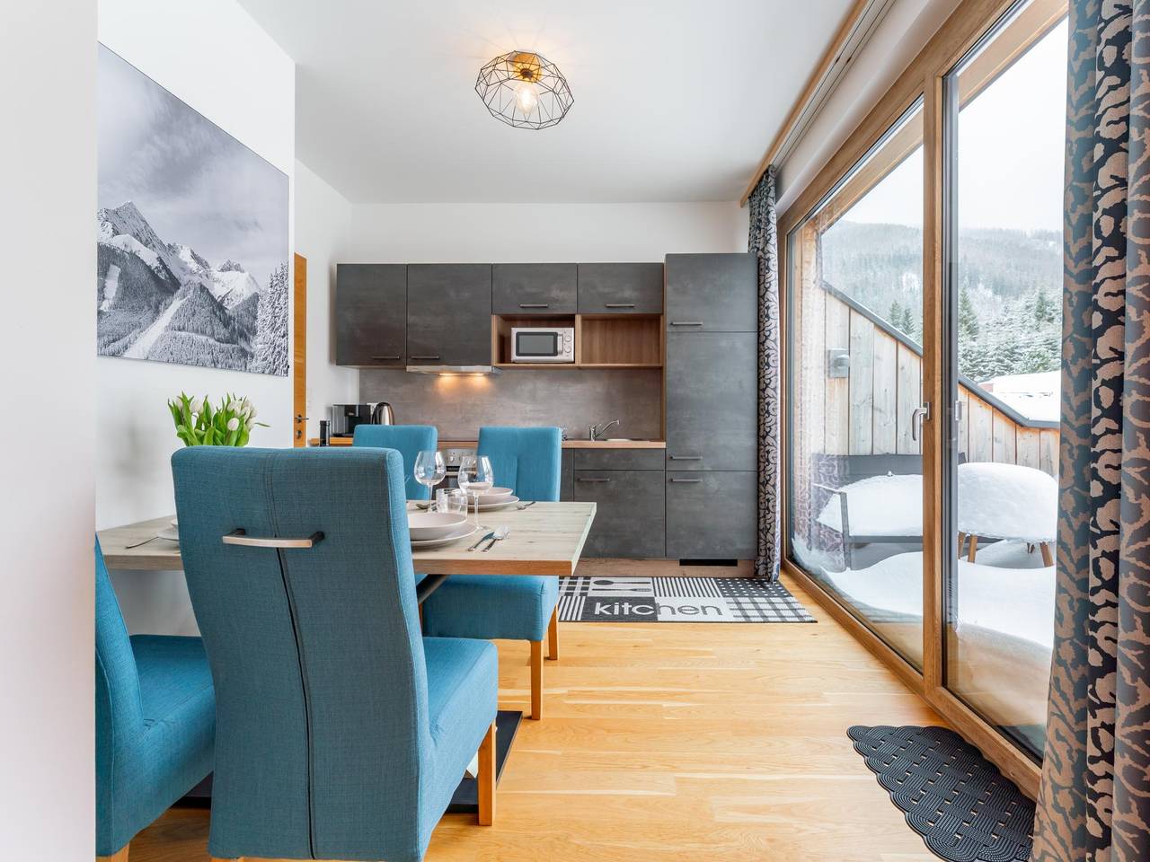 Ganze Wohnung, Moderne Ferienwohnung in den Alpen mit Sauna in Rottenmanner und Wölzer Tauern, Hohentauern