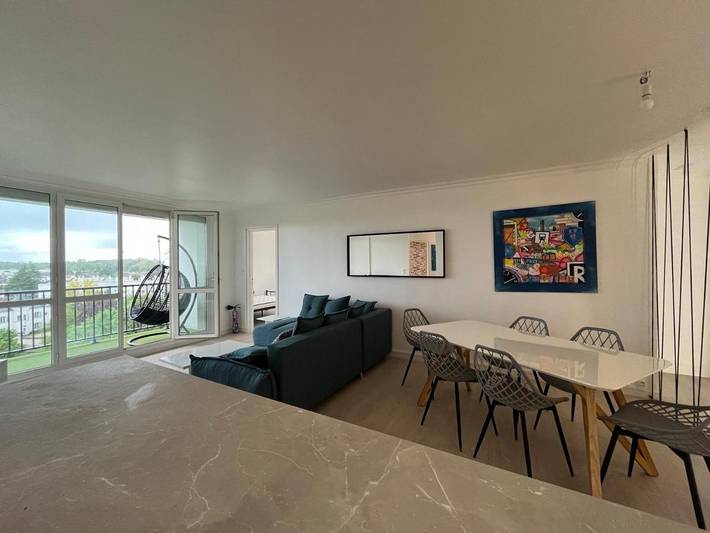 Appartement de vacances pour 11 personnes, avec Balcon et Vue à Olivet