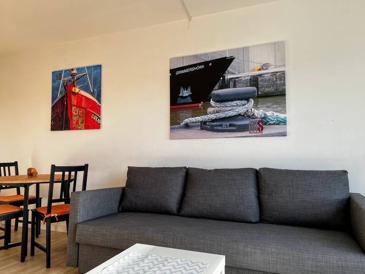 Ferienhaus mit Meerblick für 2 Personen, mit Pool und Sauna sowie Balkon in Cuxhaven - 2